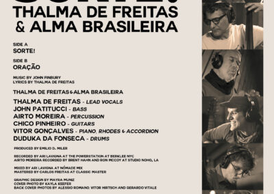 SORTE - Album Cover Back Side