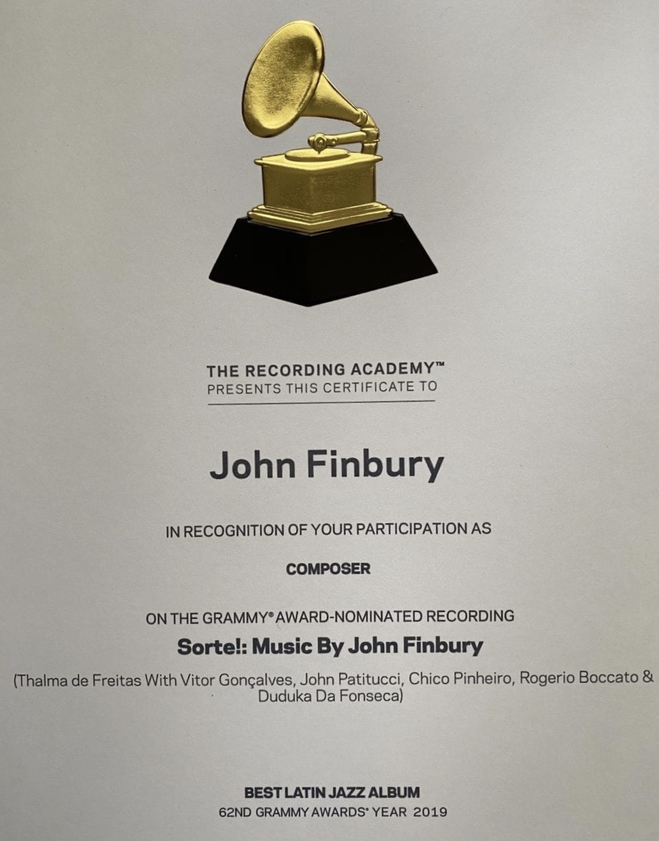 It’s Official! Sorte! 2019 Grammy Certificate